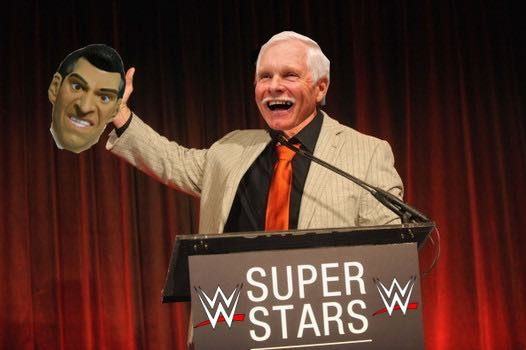 Vince McMahon unmasks, reveals he was Ted Turner all along