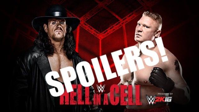 SPOILERS! WWE Hell in a Cell was taped three weeks ago and here are the results