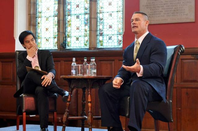 Cena uses hiatus to complete thuganomics PhD