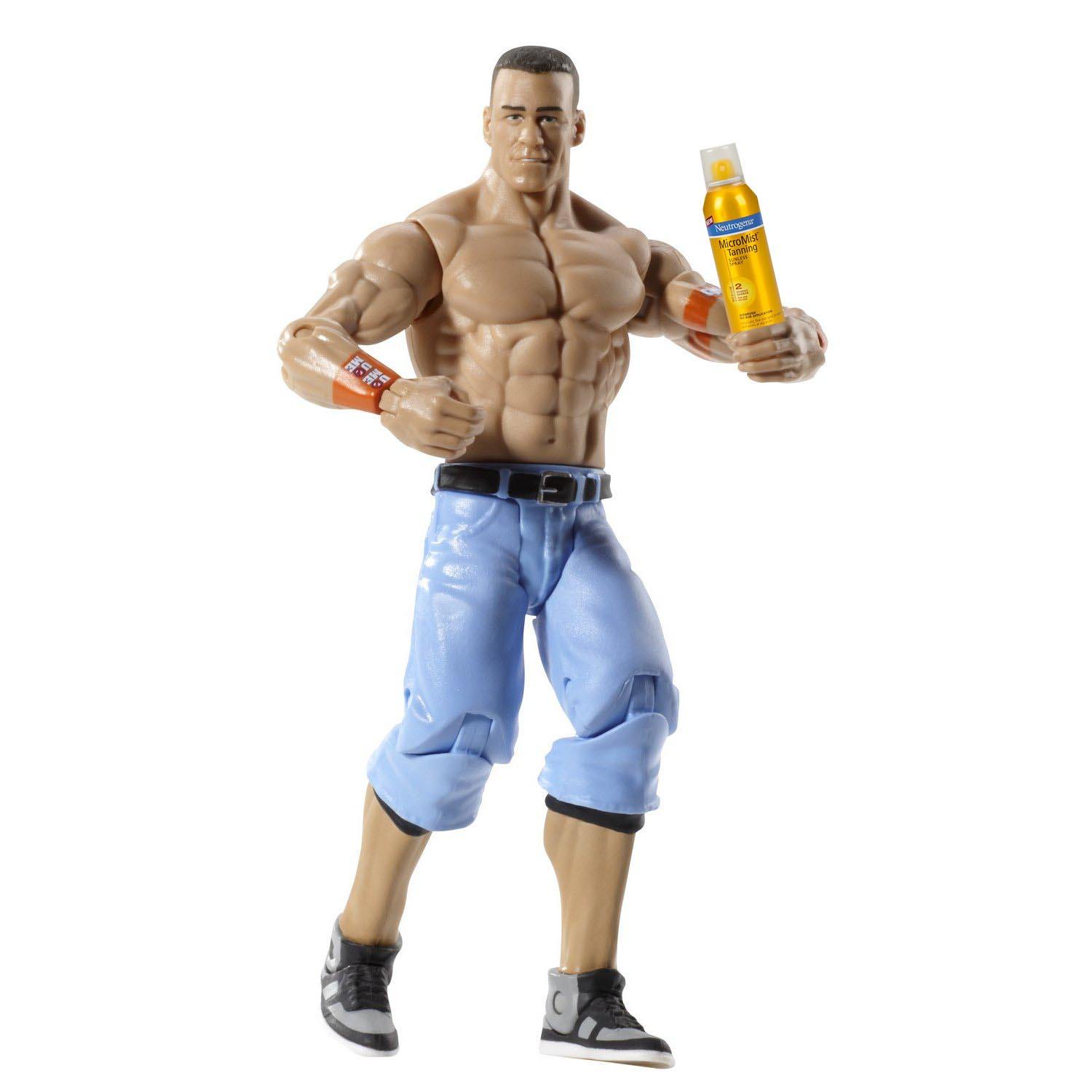 Ultra-realistic WWE action figures come with bottle of spray tan