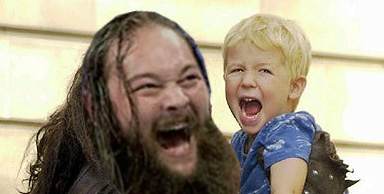 Bray Wyatt terrifies sick children for Break-A-Wish Foundation