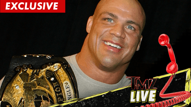 TMZ catches pro wrestler doing something or other