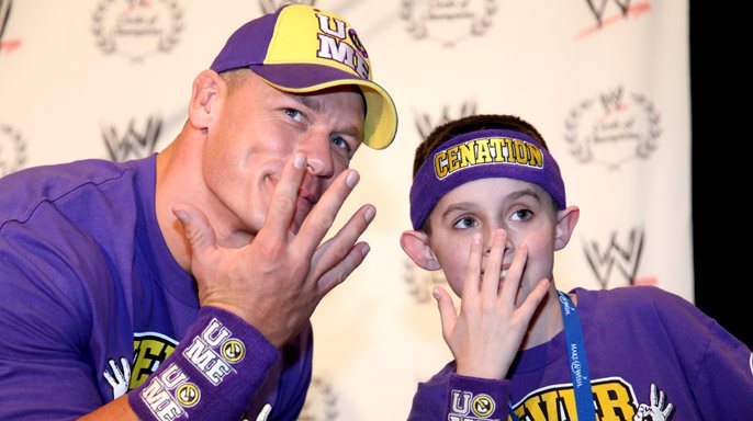 Young fan doesn’t know what the second W in WWE stands for