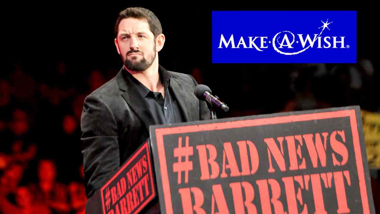 Make-A-Wish visit from Bad News Barrett goes poorly