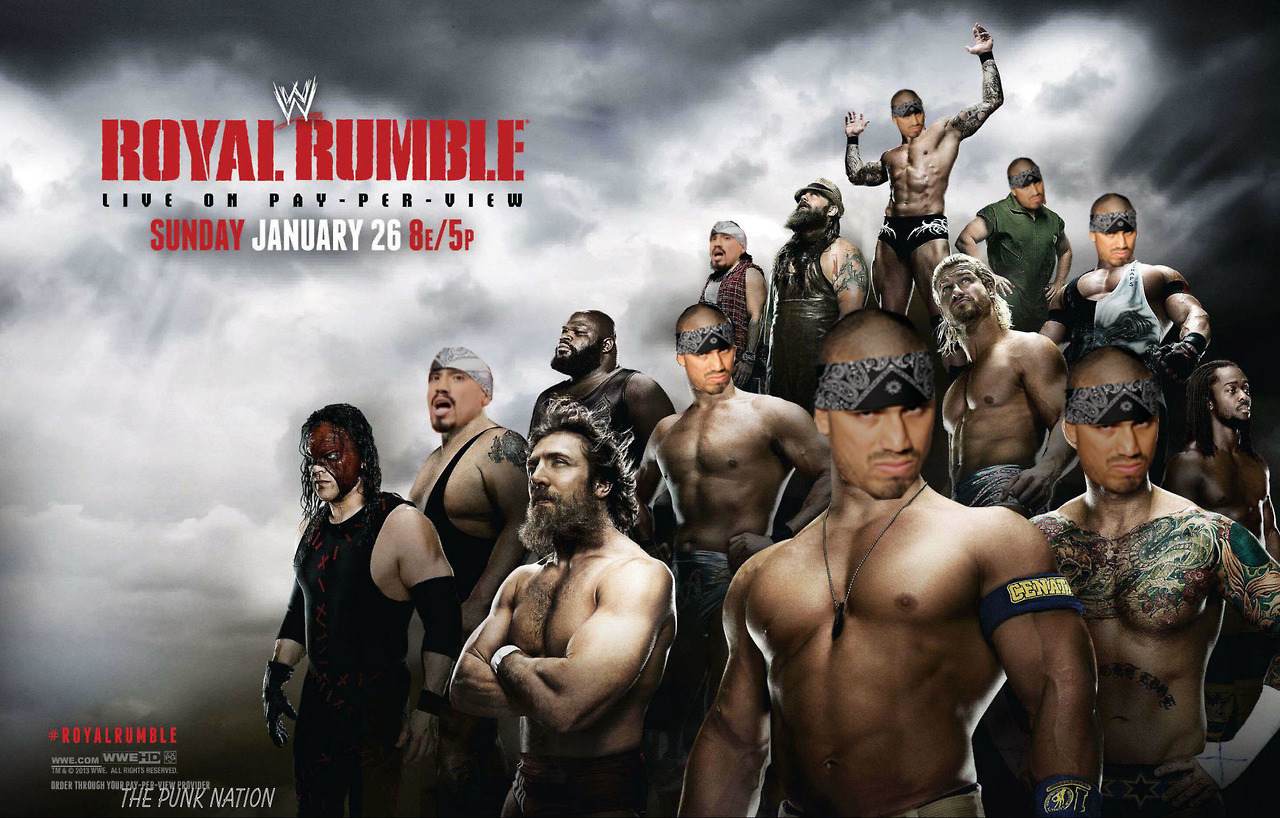 23 Royal Rumble participants to be portrayed by Hunico