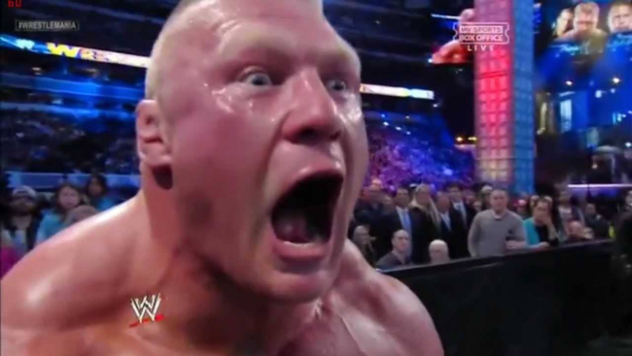 Speech therapist helps Lesnar not scream like a girl