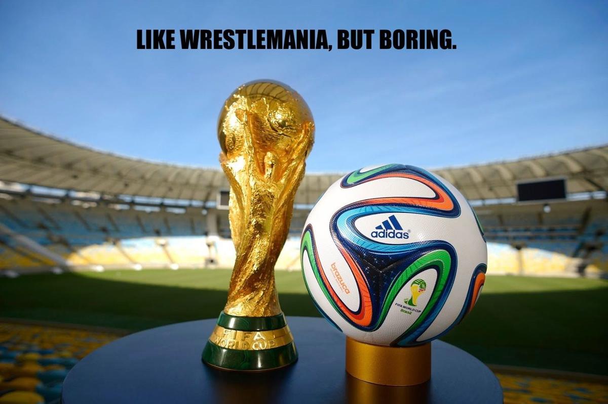 Soccer fans enjoy their boring version of WrestleMania