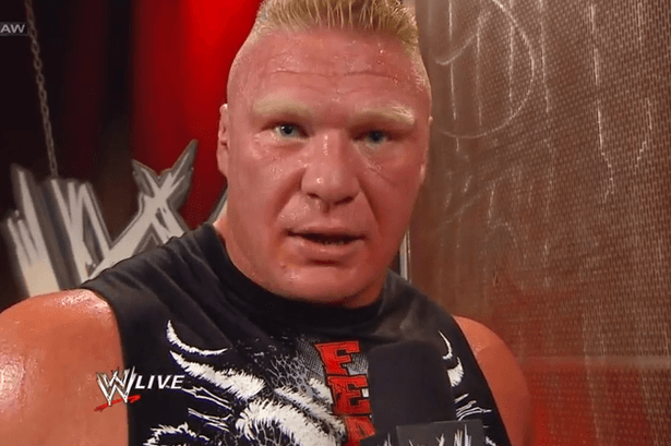 Brock Lesnar misspells “F5”