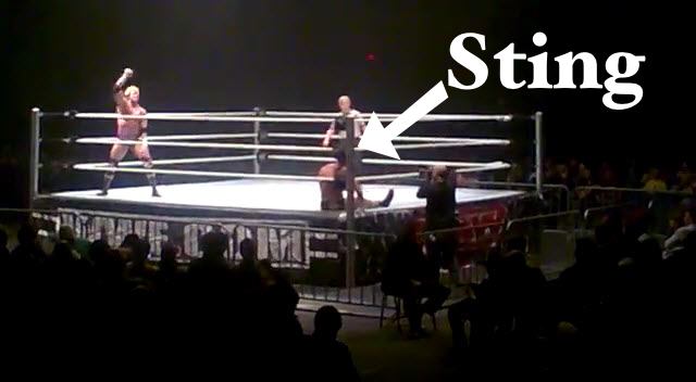 Sting makes WWE debut in house show loss to Zack Ryder