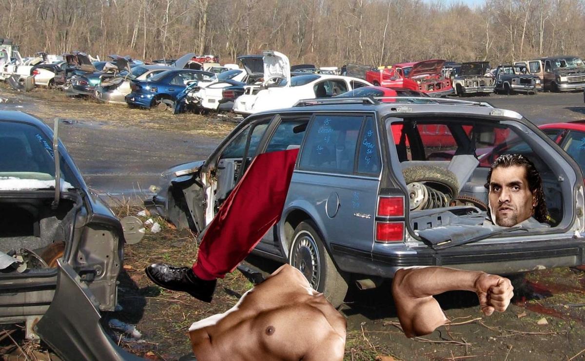 Great Khali disassembled, sold for scrap