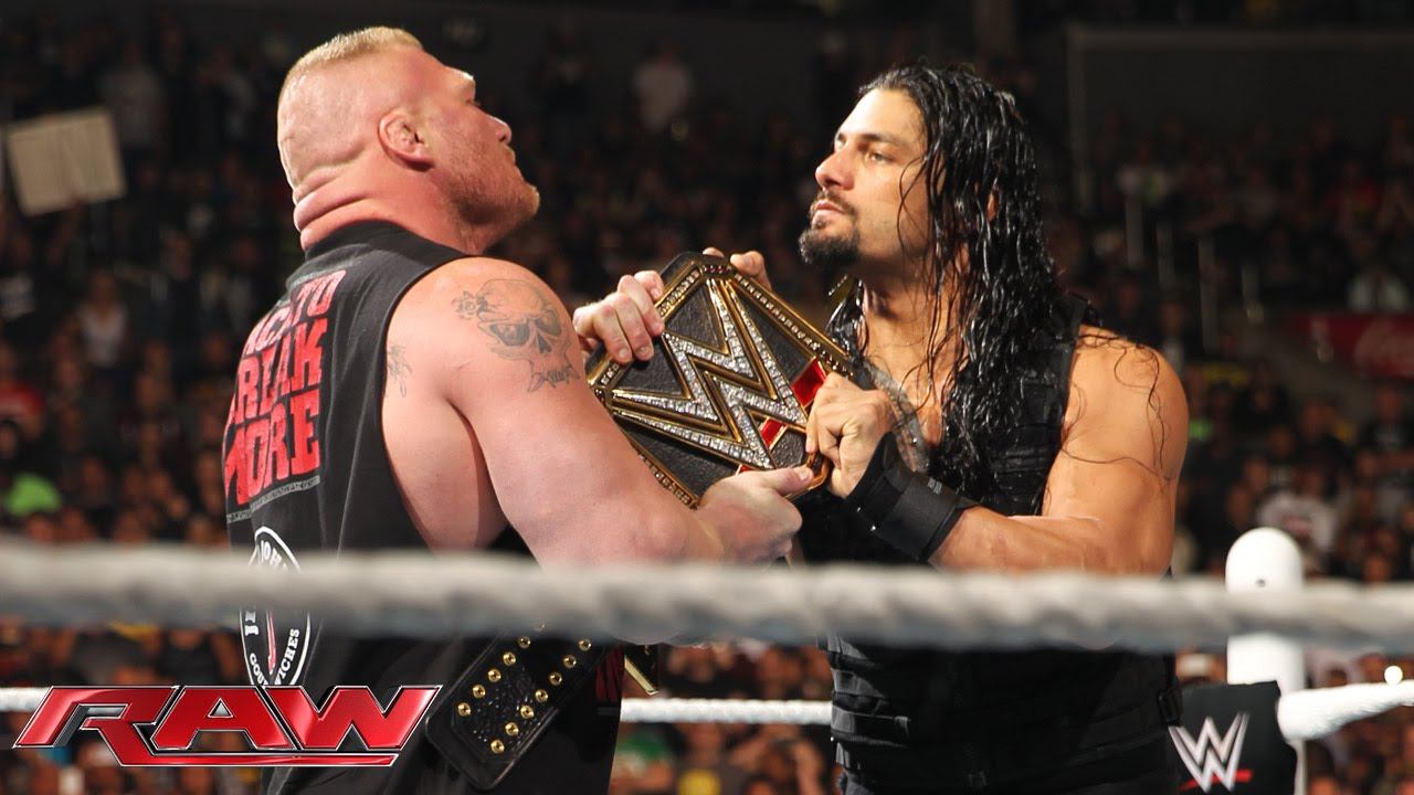Lesnar and Reigns agree to joint custody of title belt