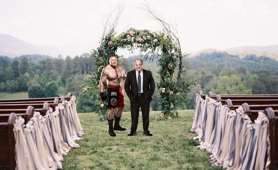 Lesnar and Heyman finally wed