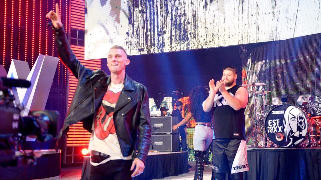 Wrestling fans celebrate 60 consecutive days without appearance by Machine Gun Kelly