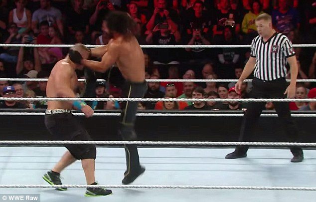 WWE airs landmark one-millionth replay of Cena’s nose breakage