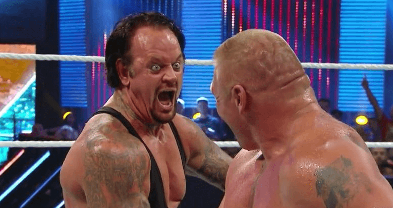Undertaker attempts laughter, fails