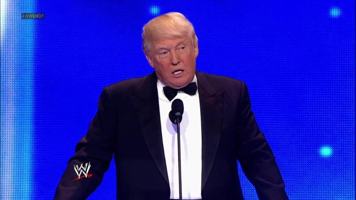 Trump demands removal of immigrants from WWE Hall of Fame