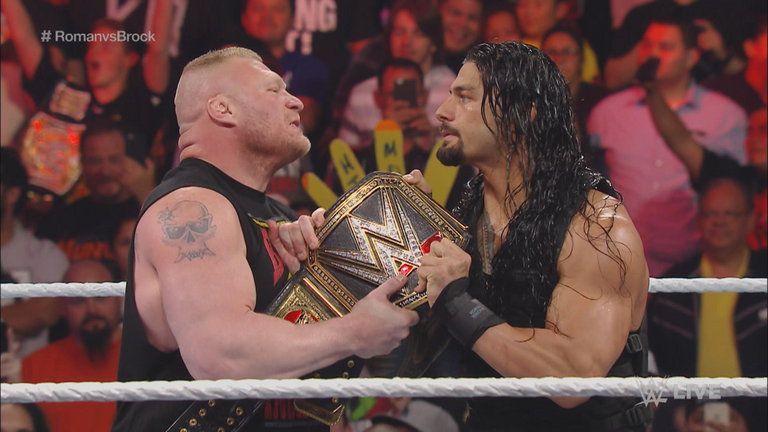 reigns lesnar
