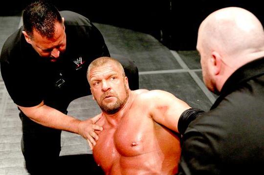 Triple H “exhausted” from nightly house show title defenses