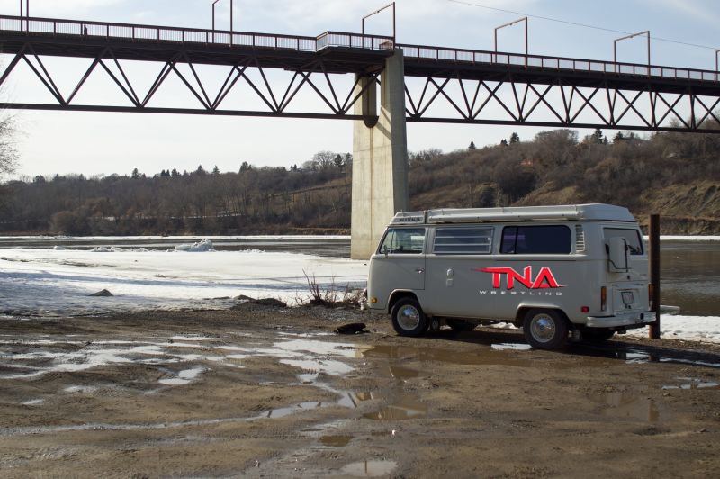 TNA relocates to van down by the river