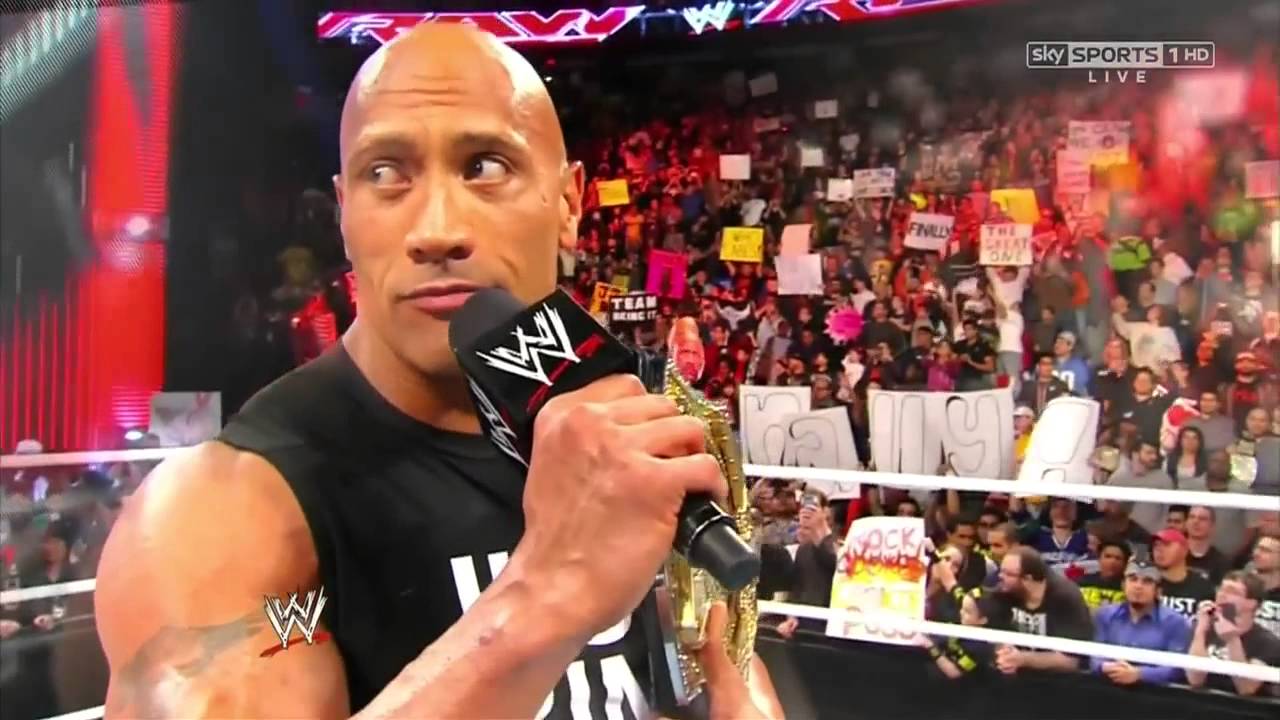 Rock return imminent to wisecrack about Universal Championship using “Uranus”