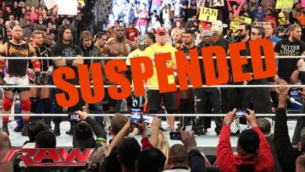 Entire WWE locker room suspended over “locker room banter”