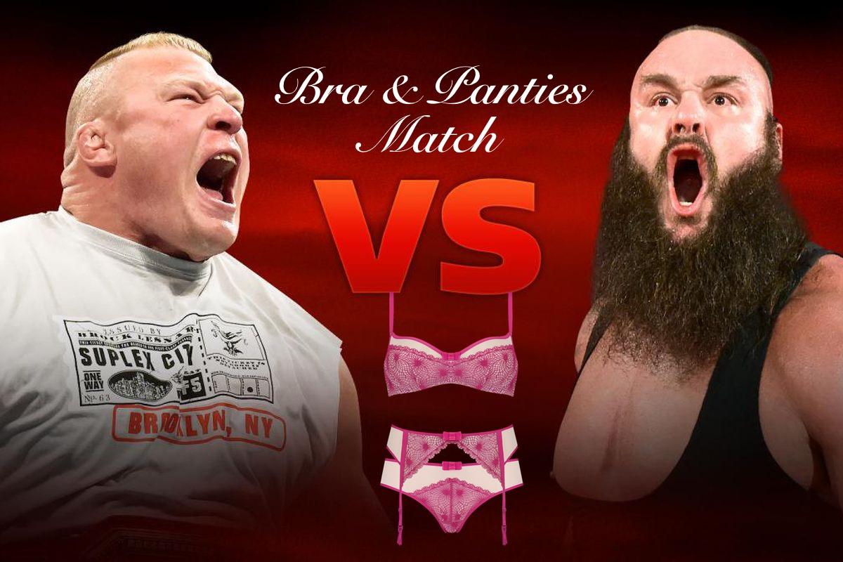 Contractual mix-up leads to Bra and Panties stipulation for Lesnar vs. Strowman