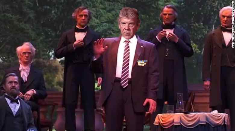 Tunney robot added to Disney’s Hall of Presidents