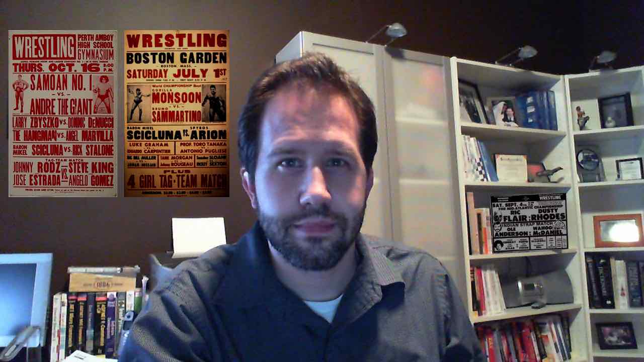 Wrestling historian is an expert on NWA’s “territorial era” and loneliness