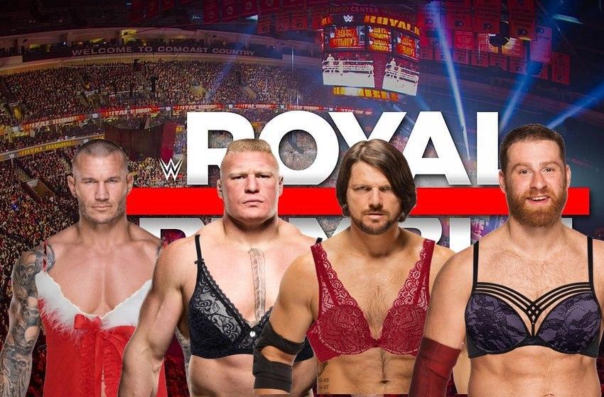 WWE announces “historic” all-men Lingerie Pillow Fight