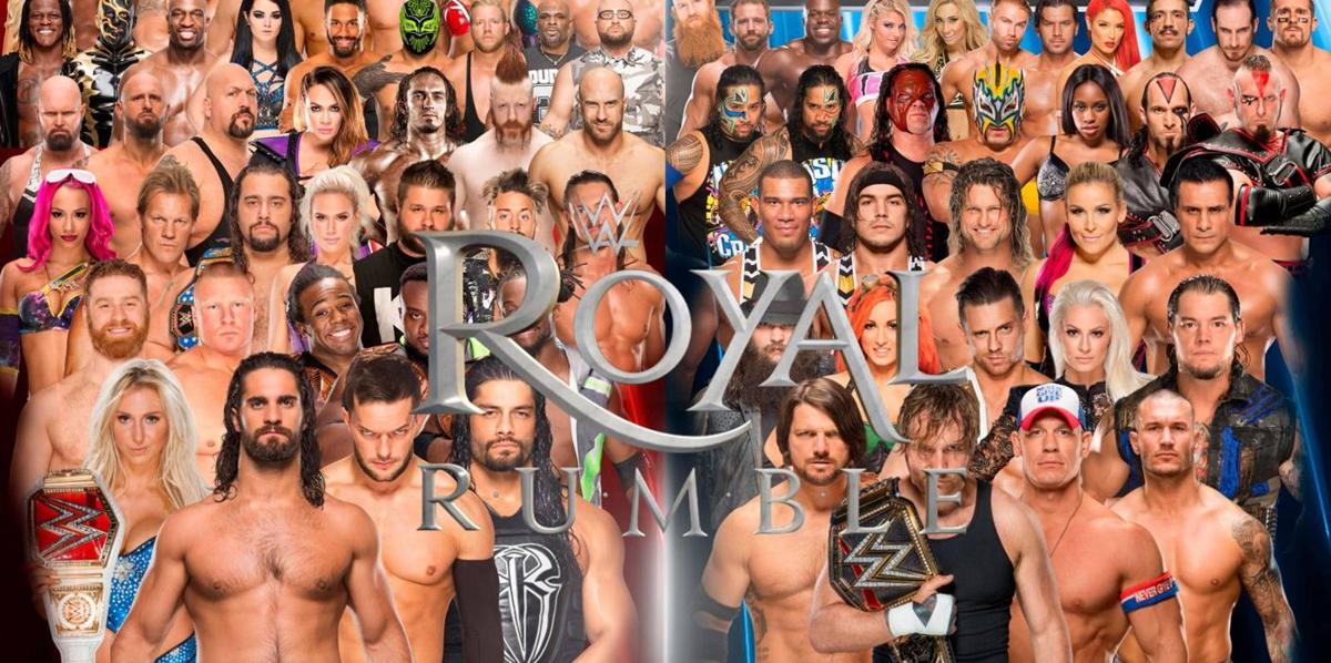 60-Person Mixed Royal Rumble Set for 2019