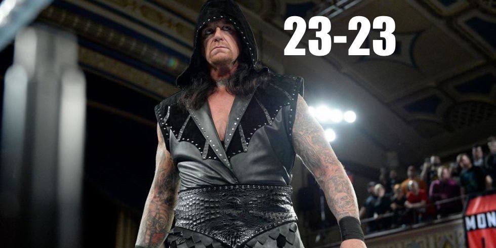 Undertaker vows to compete until his WrestleMania record is “even-steven”