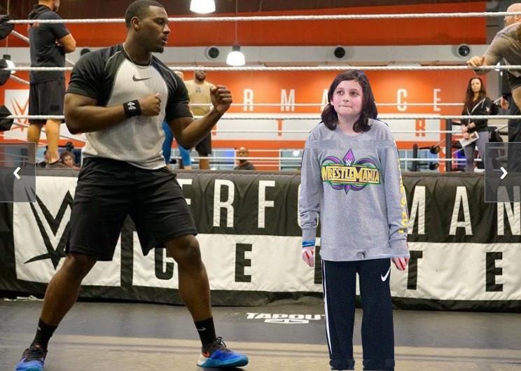Nicholas working summer job as trainer at WWE Performance Center