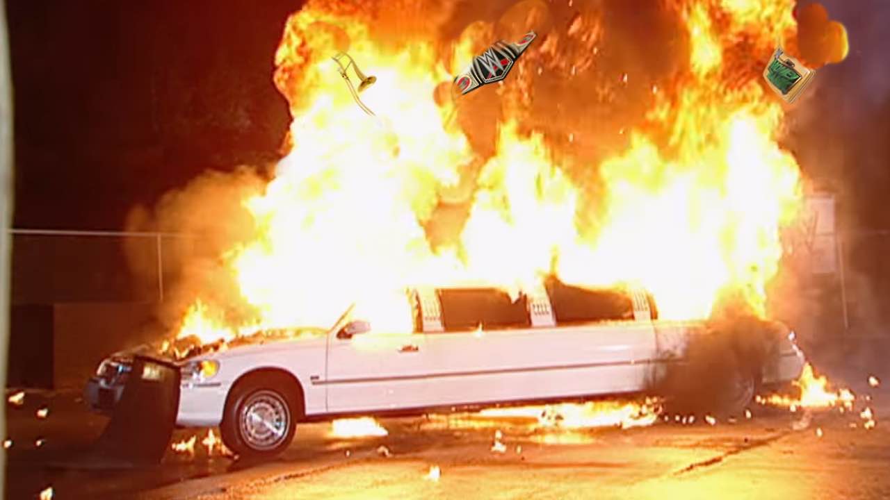 Crown Jewel called off after entire WWE roster is involved in bizarre limo explosion