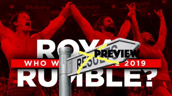 CORRECTION: Our earlier “Royal Rumble Results” post seems to have been premature