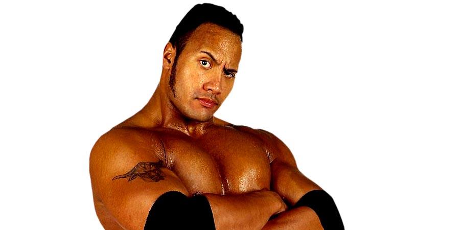 dwayne johnson wwf