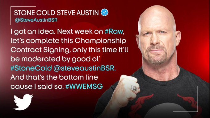 Austin 3:17 says I just moderated your contract signing