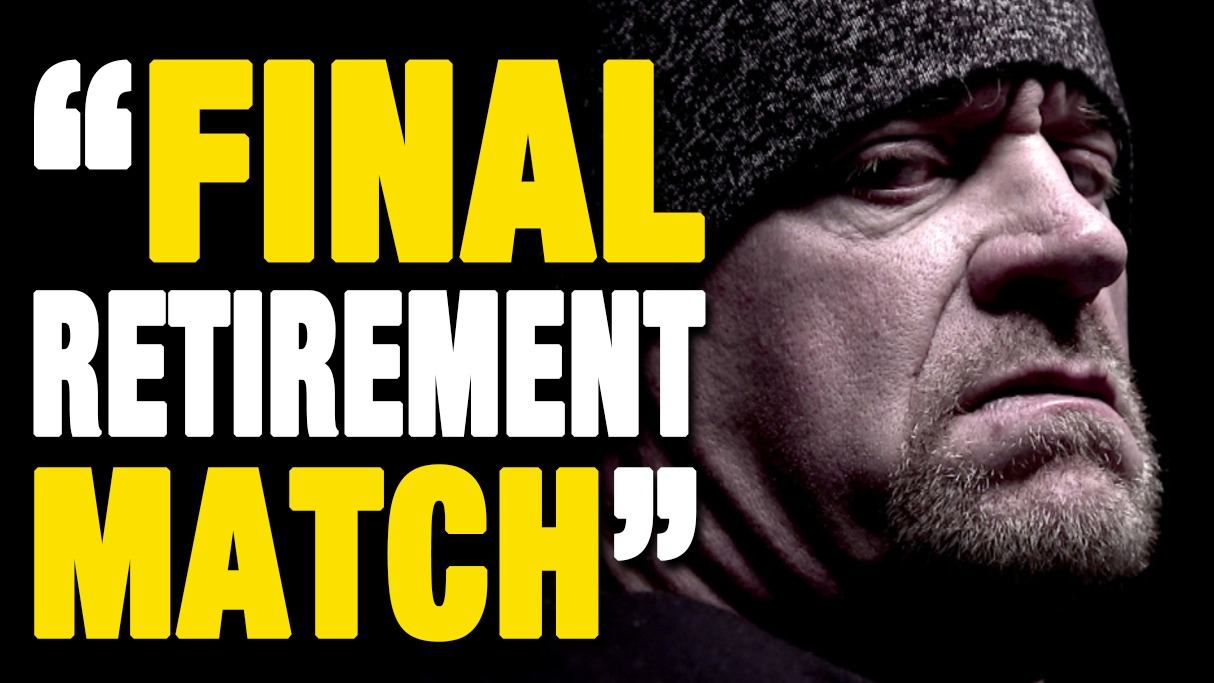 Undertaker to Wrestle “One Final Retirement Match,” Followed by Several More