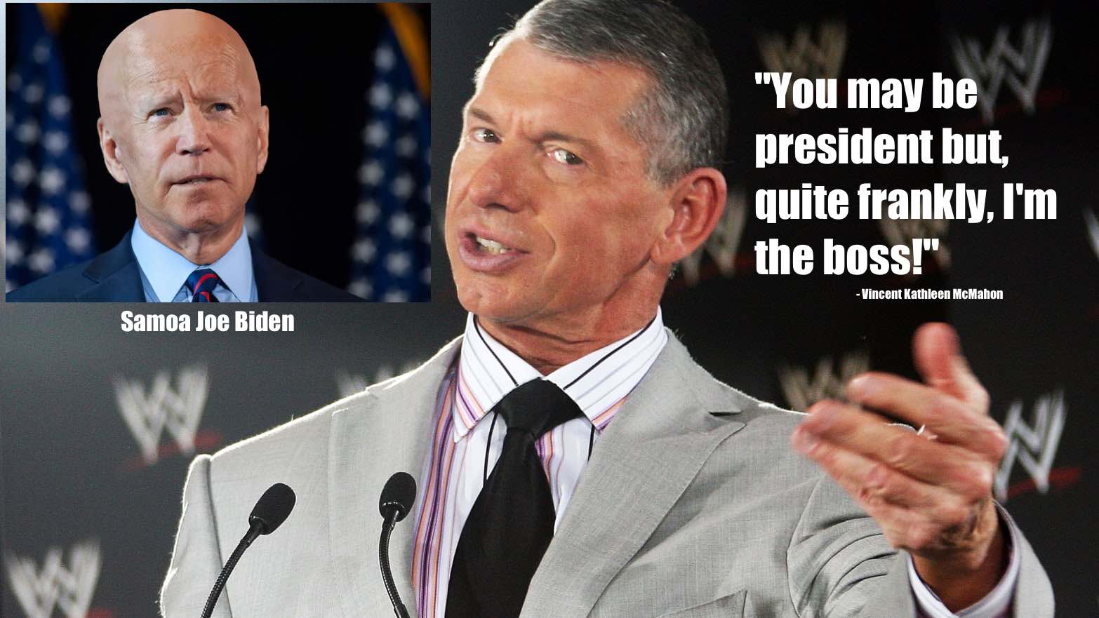 McMahon Challenges Biden to “Hair-vs-Hair Match” at WrestleMania 37