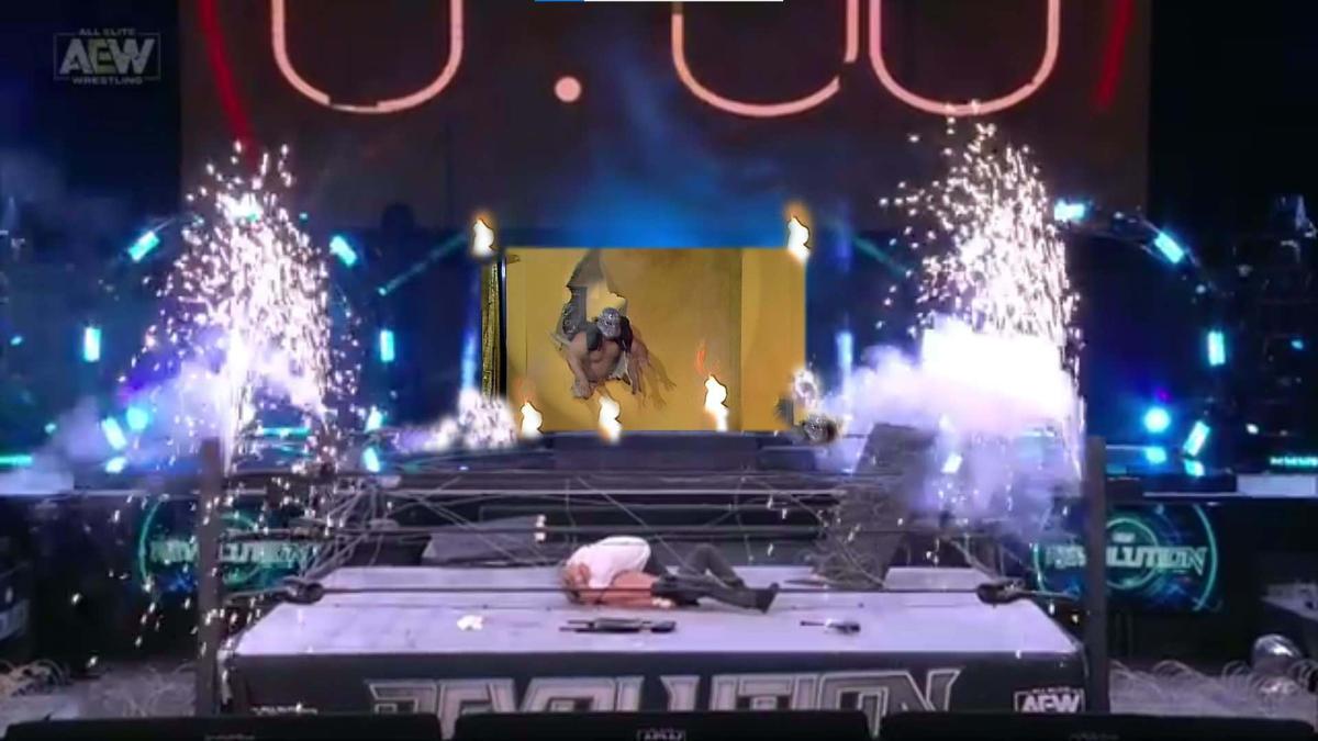 AEW newcomer “shocks the world” by crashing main event in trademark style