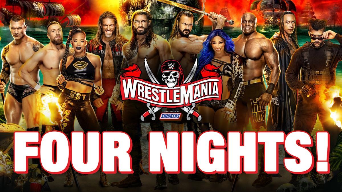 WWE WrestleMania 37 Extended to FOUR Consecutive Nights
