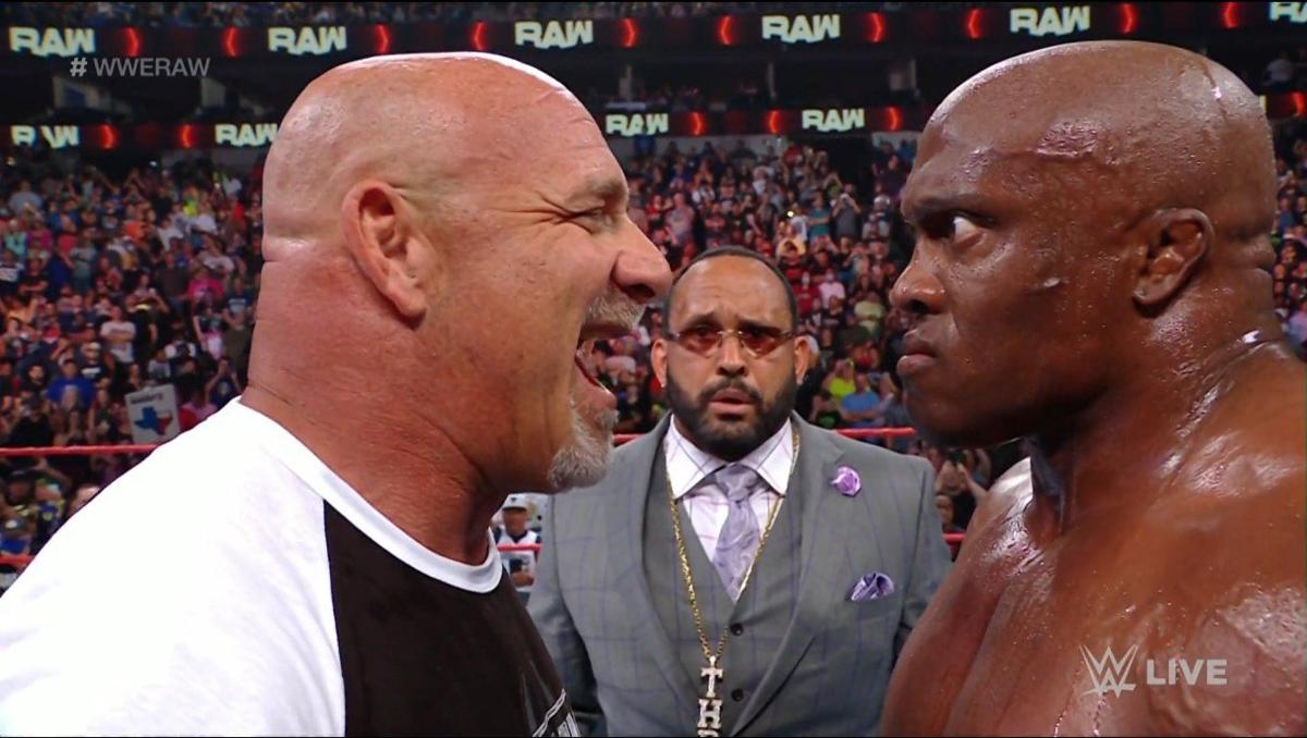 WWE bills Goldberg-versus-Lashley as “Once in a Lifetime” — but fans would like to get that in writing
