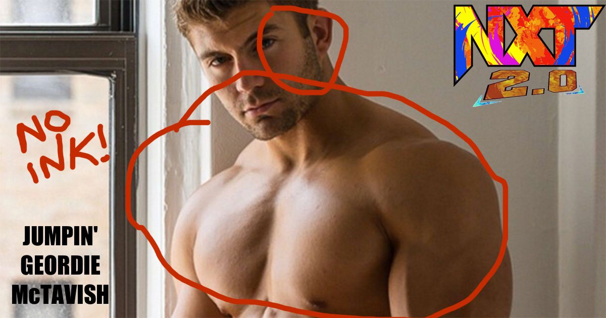 BREAKING! Pro wrestler not tattooed