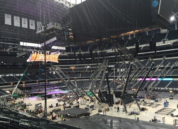 Wrestlemania 38 set