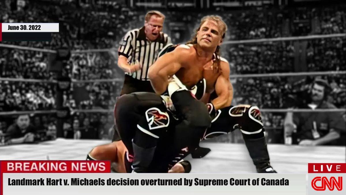Canadian Supreme Court overturns 1997 “screwjob” decision
