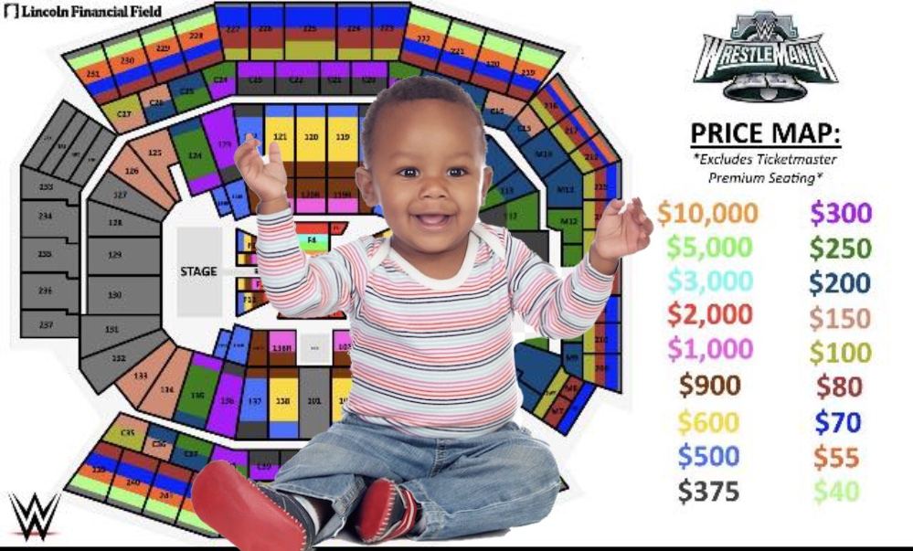 Toddler’s college fund spent on WrestleMania tickets